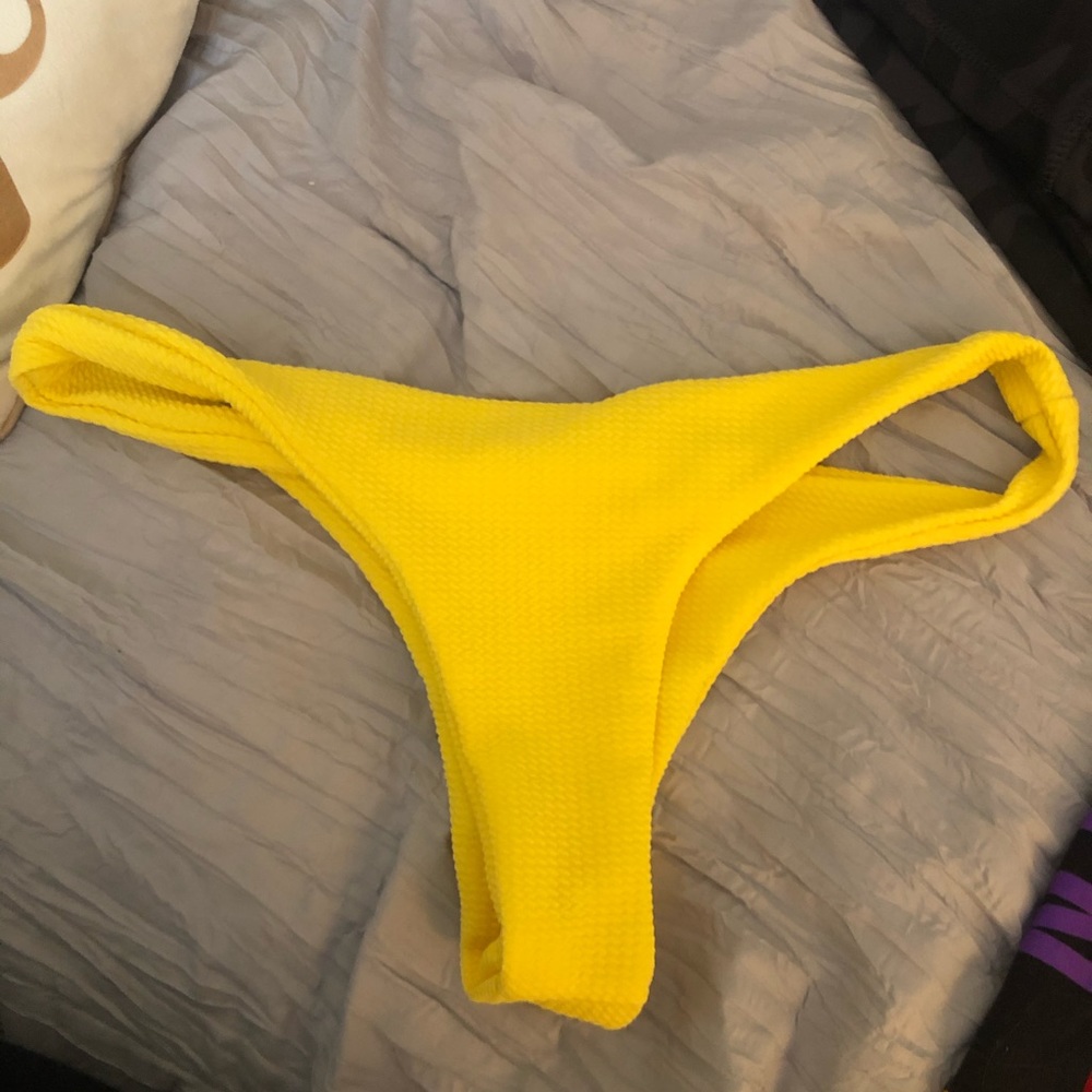 Yellow Bathing Suit Bottom
